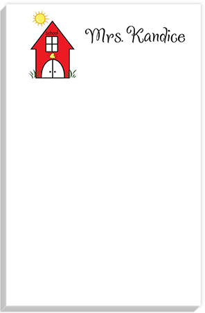 Notepads by Little Lamb Designs - School House Notepads by Little Lamb Designs - School House
