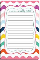 Notepads by Little Lamb Designs - Cool Waves Primary