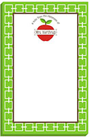 Notepads by Little Lamb Designs - Classroom Apple