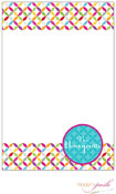 Modern Posh Notepads - Jewel - Blue & Pink