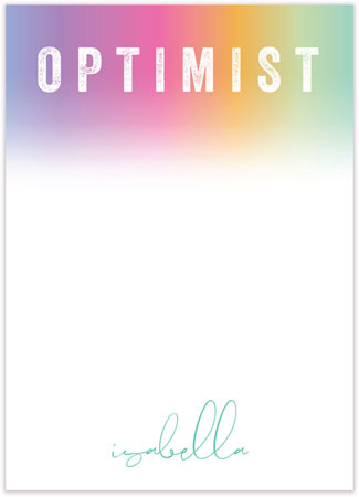 Notepads by Modern Posh (Optimist) Notepads by Modern Posh (Optimist)