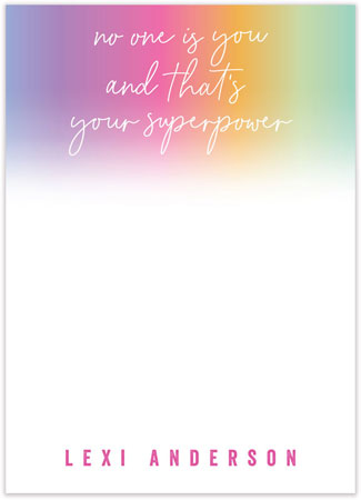 Notepads by Modern Posh (Superpower)