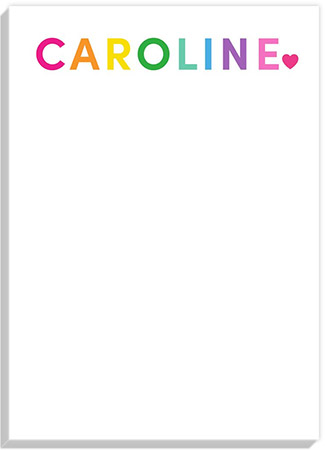 Notepads by Modern Posh (Colors) Notepads by Modern Posh (Colors)