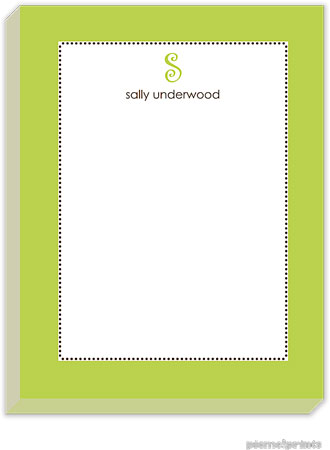 PicMe Prints - Personalized Notepads (Tiny Beads Chartreuse Small Notepad) PicMe Prints - Personalized Notepads (Tiny Beads Chartreuse Small Notepad)