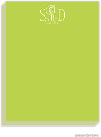 PicMe Prints - Personalized Notepads (Bright Chartreuse Small Notepad)