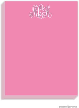 PicMe Prints - Personalized Notepads (Bright Bubblegum Small Notepad)