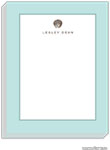 PicMe Prints - Personalized Notepads (Seaglass Robins Egg Small Notepad)