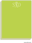 PicMe Prints - Personalized Notepads (Bright Chartreuse Small Notepad)