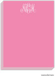 PicMe Prints - Personalized Notepads (Bright Bubblegum Small Notepad)