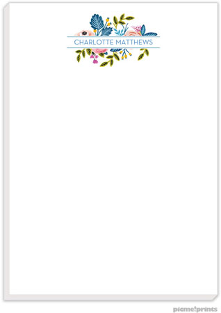 Notepads by PicMe Prints (Rose Of Spring White) Notepads by PicMe Prints (Rose Of Spring White)