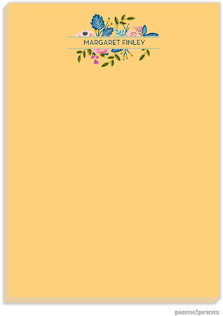 Notepads by PicMe Prints (Rose Of Spring Marigold)