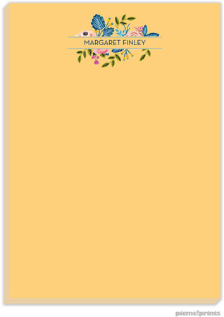 Notepads by PicMe Prints (Rose Of Spring Marigold) Notepads by PicMe Prints (Rose Of Spring Marigold)