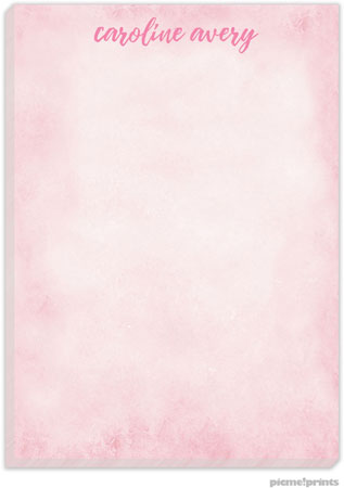 Notepads by PicMe Prints (Watercolor Pink) Notepads by PicMe Prints (Watercolor Pink)