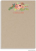 Notepads by PicMe Prints (Coral Bouquet Kraft)