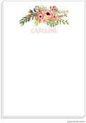 Notepads by PicMe Prints (Coral Bouquet White)