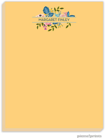 Small Notepads by PicMe Prints - Rose Of Spring Marigold Small Notepads by PicMe Prints - Rose Of Spring Marigold