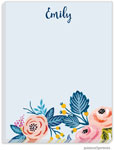 Small Notepads by PicMe Prints - Rose Of Spring Light Blue