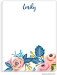 Small Notepads by PicMe Prints - Rose Of Spring White