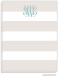 Small Notepads by PicMe Prints - Broad Stripes Sand