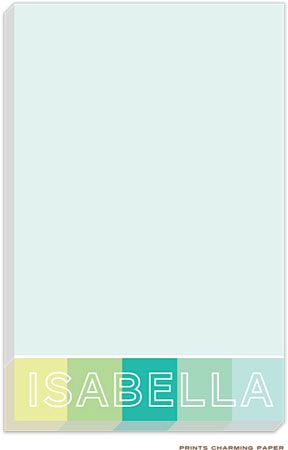 Prints Charming Notepads - Mint Tonal Stripes Prints Charming Notepads - Mint Tonal Stripes