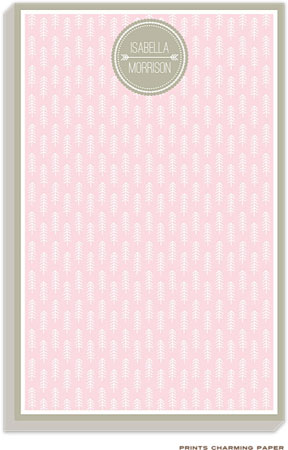 Prints Charming Notepads - Pink Arrow Prints Charming Notepads - Pink Arrow