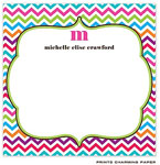 Prints Charming Notepads - Multi-Color Chevron