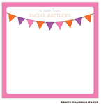 Prints Charming Notepads - Pink Border Playful Banner