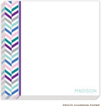 Prints Charming Notepads - Modern Chevron Stripe