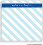 Prints Charming Notepads - Sweet Blue Stripes