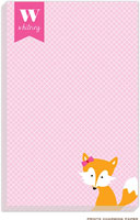Prints Charming Notepads - Sweet Pink Fox