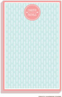 Prints Charming Notepads - Aqua Arrow