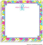 Prints Charming Notepads - Turquoise Floral