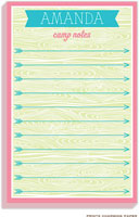 Prints Charming Notepads - Sage Camp Arrow Notes