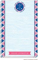 Prints Charming Notepads - Blue Arrow Seal Camp Mail