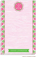 Prints Charming Notepads - Pink Arrow Seal Camp Mail