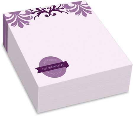 Spark & Spark Chunky Notepads (Purple Mood - Cube)
