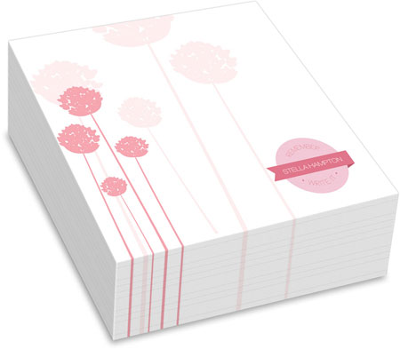 Spark & Spark Chunky Notepads (Clear Poms Poms - Cube)