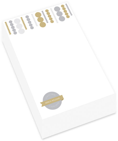 Spark & Spark Chunky Notepads (Luxe Circles On Top) Spark & Spark Chunky Notepads (Luxe Circles On Top)