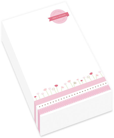 Spark & Spark Chunky Notepads (Ribbon And Flowers)