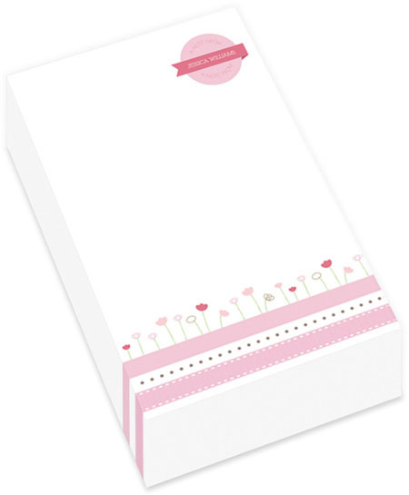 Spark & Spark Chunky Notepads (Ribbon And Flowers) Spark & Spark Chunky Notepads (Ribbon And Flowers)