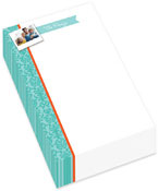 Spark & Spark Chunky Photo Notepads (Blue Victorian with Photo)