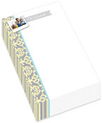 Spark & Spark Chunky Photo Notepads (Yellow Victorian with Photo)