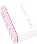 Spark & Spark Chunky Notepads (Pink Criss Cross)