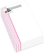Spark & Spark Chunky Photo Notepads (Pink Crisscross with Photo)