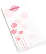Spark & Spark Notepads (Clear Poms Poms - Magnet)