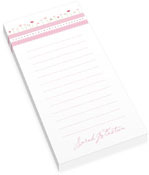 Spark & Spark Notepads (Ribbons And Flowers - Magnet)