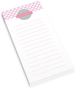 Spark & Spark Notepads (Pink Crisscross - Magnet)