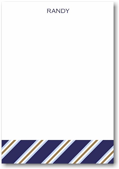 Stacy Claire Boyd Stationery - Father's Stripe (Padded Stationery) Stacy Claire Boyd Stationery - Father's Stripe (Padded Stationery)