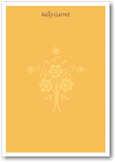 Stacy Claire Boyd Stationery - Bouquet (Padded Stationery)