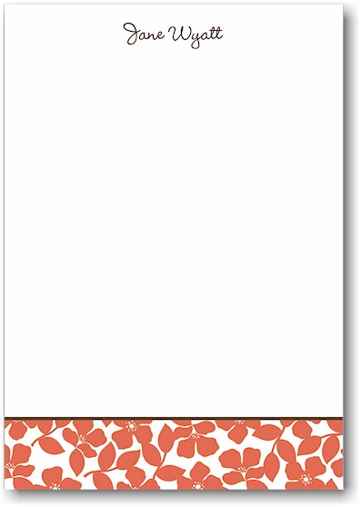 Stacy Claire Boyd Stationery - Sunset Field of Flowers (Padded Stationery)